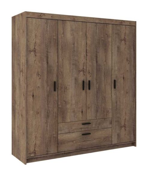 Elena 4D keturių durų spinta, ąžuolas, Lefkas