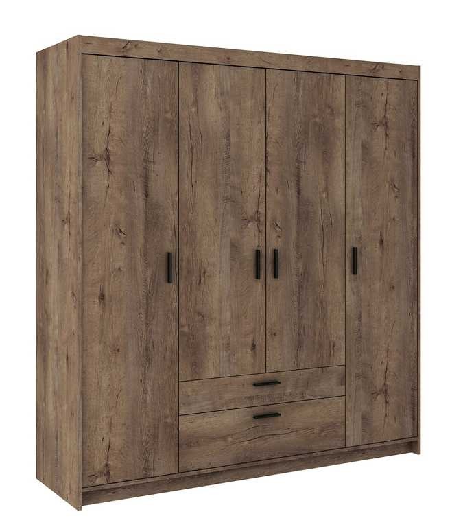 Elena 4D keturių durų spinta, ąžuolas, Lefkas