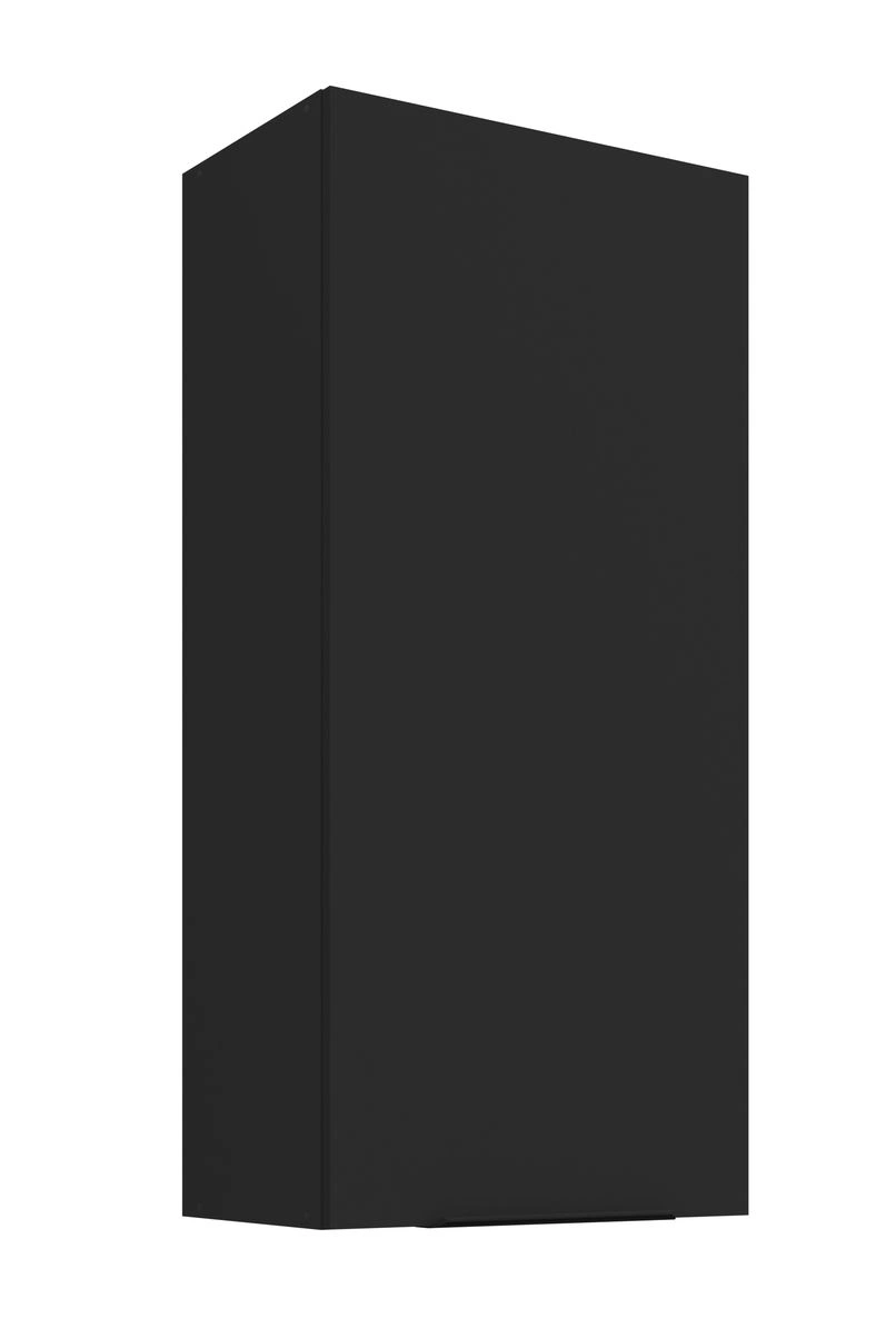 Viršutinė spintelė 50 cm Siena juoda matinė 50 G-108 1F