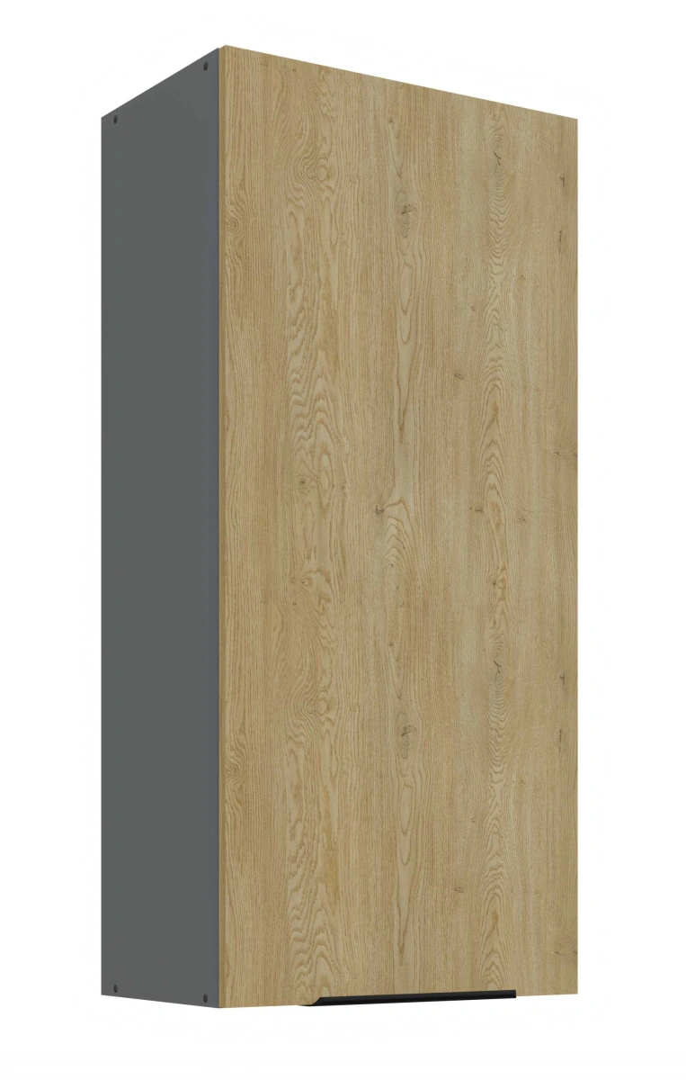 Viršutinė spintelė 50 cm Cremona antracito spalvos 50 G-108 1F