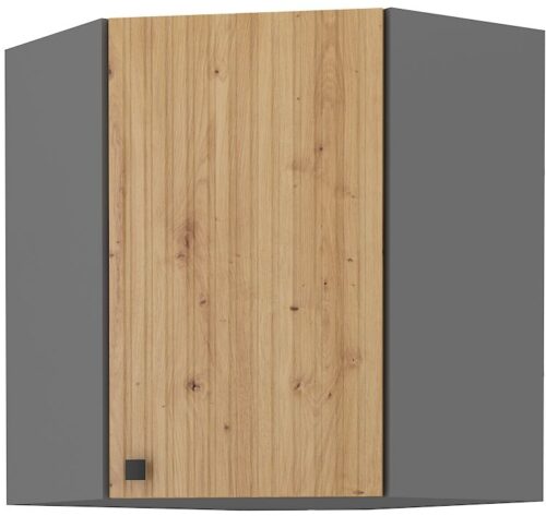 Viršutinė kampinė spintelė 60/60 cm Ava 60×60 GN-72 (45 laipsnių) 1F