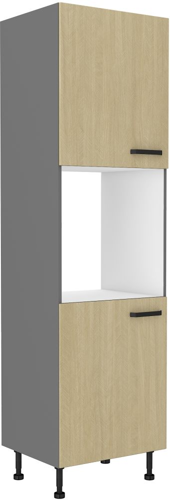 Spintelės kolona 60 cm Scandi orkaitės silkės formos 60 DP 215 2F