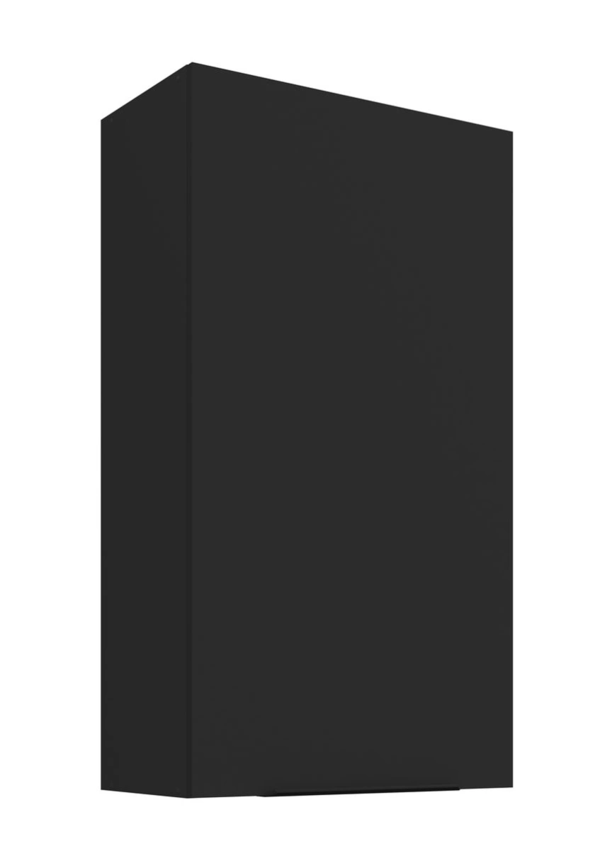 Viršutinė spintelė 60 cm Siena juoda matinė 60 G-108 1F