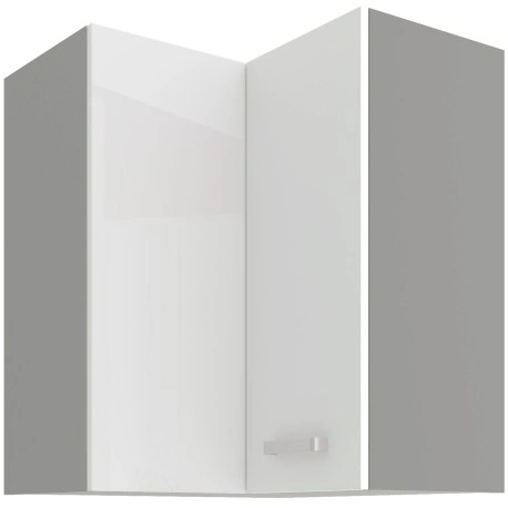 Bianka viršutinė kampinė spintelė 60x60 GN-72 2F 90 laipsnių