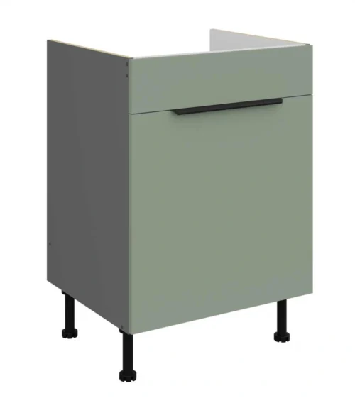 Apatinė spintelė 60 cm, kriauklės stalčius, Aria 60 ZL 1S BB PREMIUM BOX