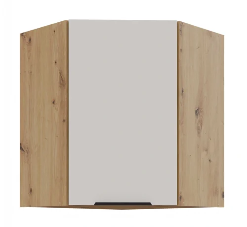 Viršutinė kampinė spintelė 60/60 cm Solea 60×60 GN-72 45 laipsnių 1F