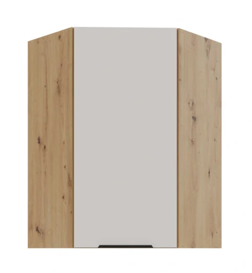 Viršutinė kampinė spintelė 60/60 cm Solea 60×60 GN-90 45 laipsnių 1F