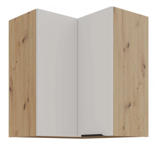 Viršutinė kampinė spintelė 60/60 cm Solea 60×60 GN-72 2F 90 laipsnių