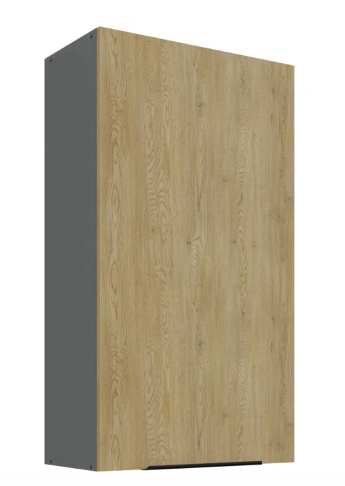 Viršutinė spintelė 60 cm Cremona antracito spalvos 60 G-108 1F