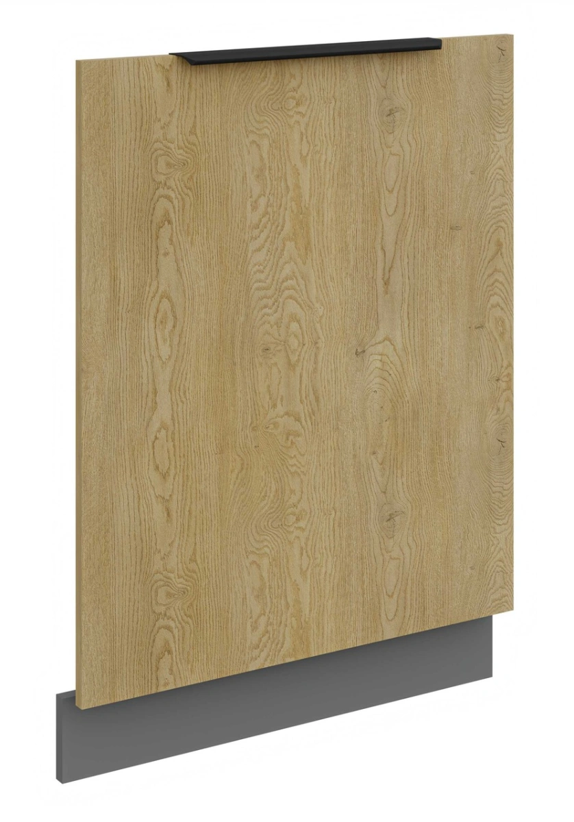 Indaplovė su priekiu uždengta danga, 60 cm, Cremona, antracito spalvos, ZM, 713x596