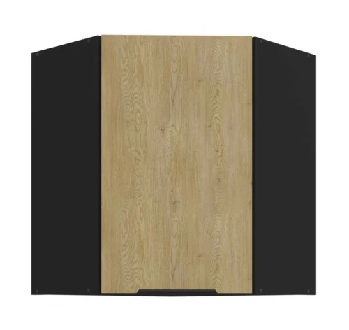 Viršutinė kampinė spintelė 60/60 cm Cremona 60×60 GN-72 45 laipsnių 1F