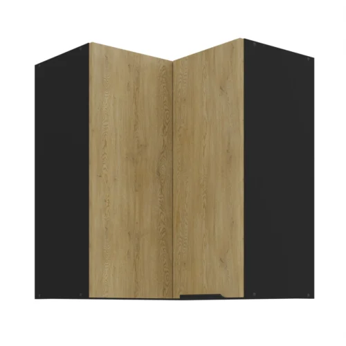 Viršutinė kampinė spintelė 60/60 cm Cremona 60×60 GN-72 2F 90 laipsnių