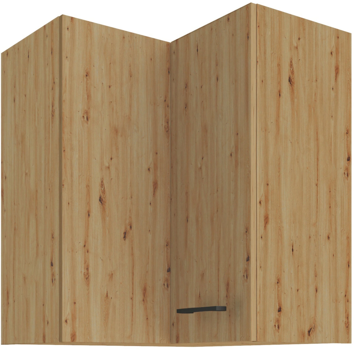 Viršutinė spintelė 60/60 cm kampinė Modena GN-72 2F 90 laipsnių