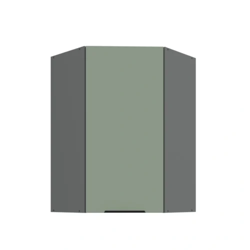 Viršutinė kampinė spintelė 60/60 cm Aria 60×60 GN (45 laipsnių) 1F