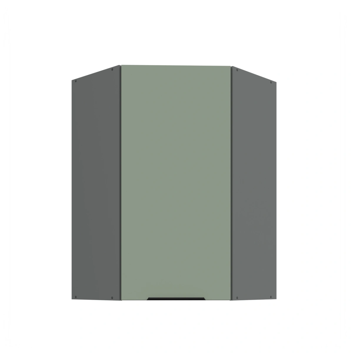 Viršutinė kampinė spintelė 60/60 cm Aria 60x60 GN (45 laipsnių) 1F