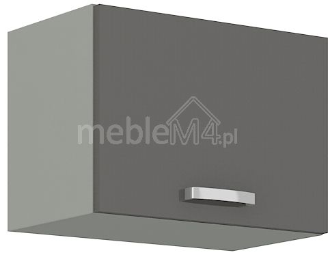 Viršutinė spintelė su gaubtu, pilka, 50 GU-36 1F