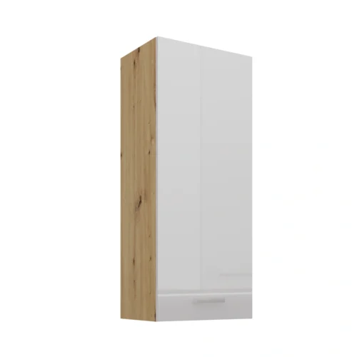 Artisan balta blizgi viršutinė spintelė 45 G-108 1F