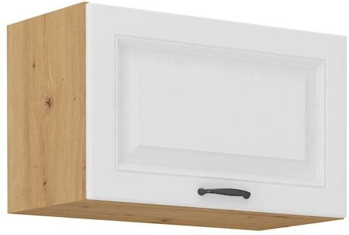 Viršutinė spintelė su gaubtu 60 cm Stillo artisan/balta 60 GU-36 1F