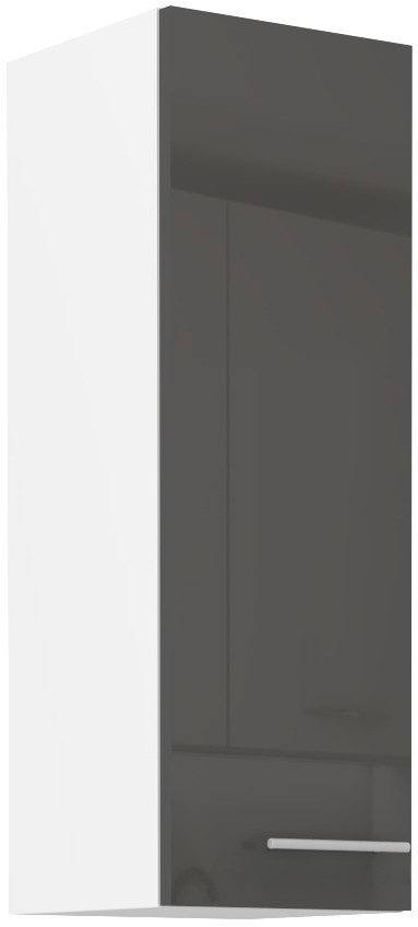 Viršutinė spintelė 30 cm Lara Grey 30 G-90 1F