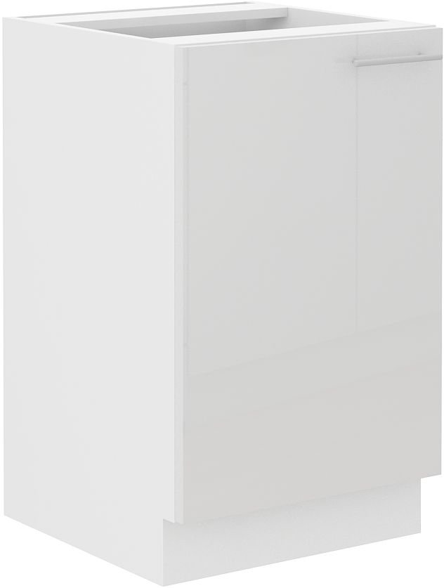 Apatinė spintelė 50 cm Lara White 50 ZL1F BB kriauklė