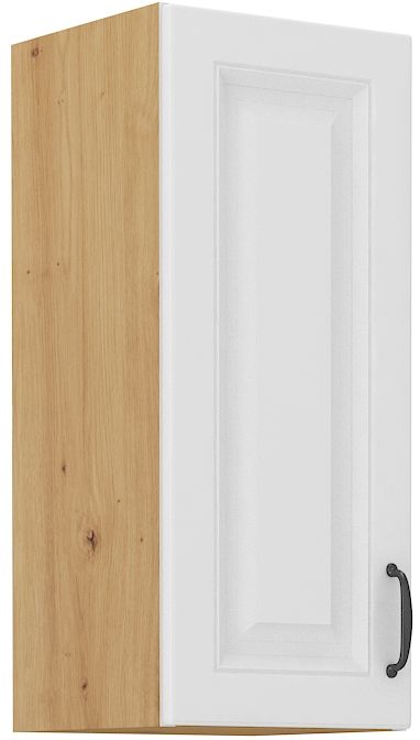 Viršutinė spintelė 30 cm Stillo artisan/balta 30 G-72 1F