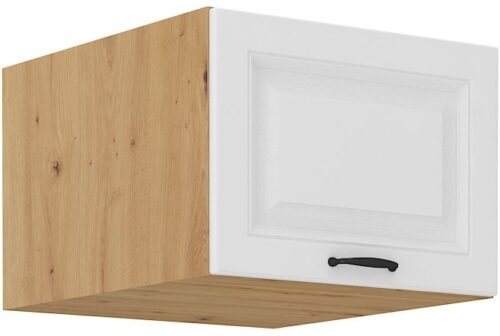 Žema viršutinė spintelė, gili, 50 cm, Stillo artisan/balta, 50 NAGU-36 1F