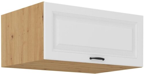 Žema gili viršutinė spintelė 80 cm Stillo artisan/balta 80 NAGU-36 1F