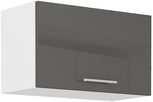 Viršutinė spintelė 60 cm su gaubtu Lara Grey 60 GU-36 1F