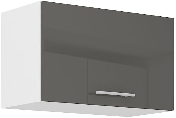 Viršutinė spintelė 60 cm su gaubtu Lara Grey 60 GU-36 1F