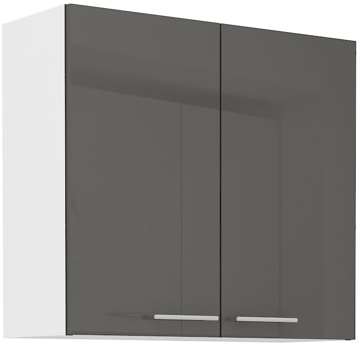 Viršutinė spintelė 80 cm Lara Grey 80 G-72 2F