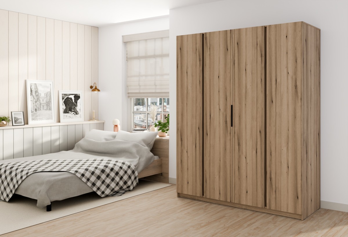 Kaja EV/EV 4F keturių durų spinta