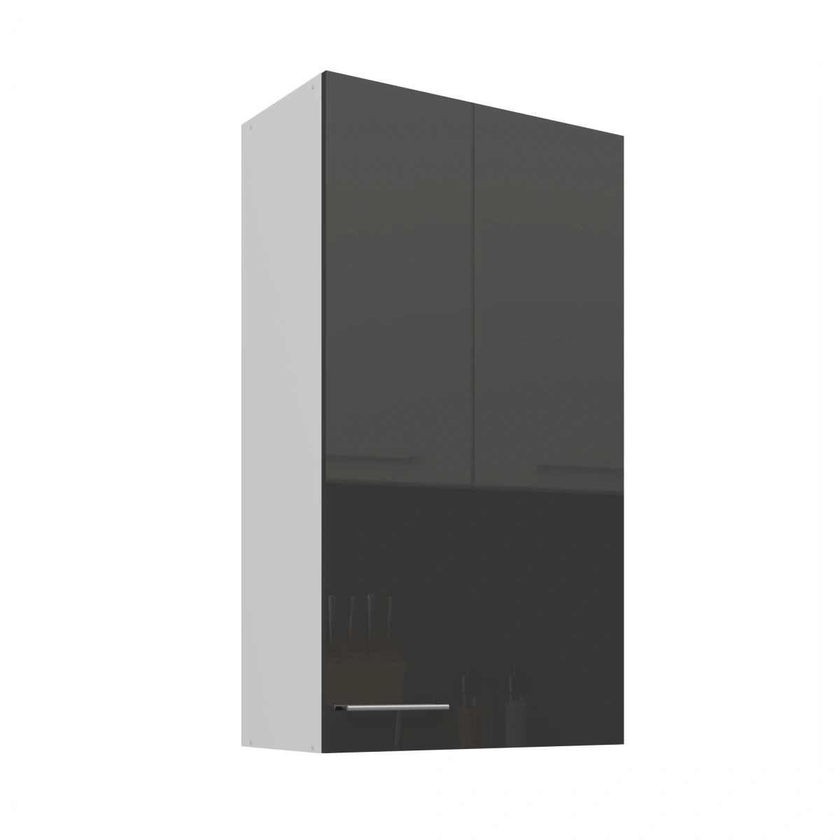 Viršutinė spintelė 60 cm Lara Grey 60 G-108 1F