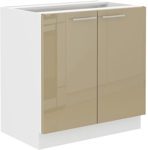 Apatinė spintelė 80 cm Lara Cappucino 80 ZL2F BB kriauklė