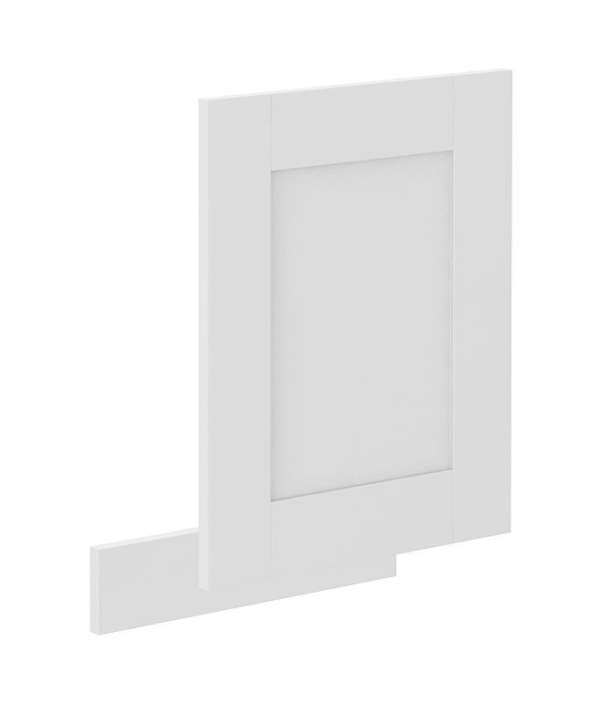 Indaplovės priekinė dalis, 45 cm, atvira panelė, Luna white ZM, 570x446