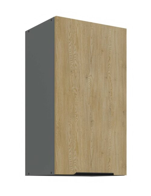 Viršutinė spintelė 45 cm Cremona antracito spalvos 45 G-72 1F