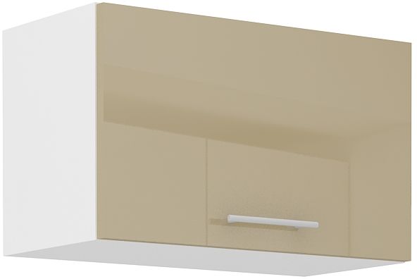 Viršutinė spintelė 60 cm su gartraukiu Lara Cappucino 60 GU-36 1F