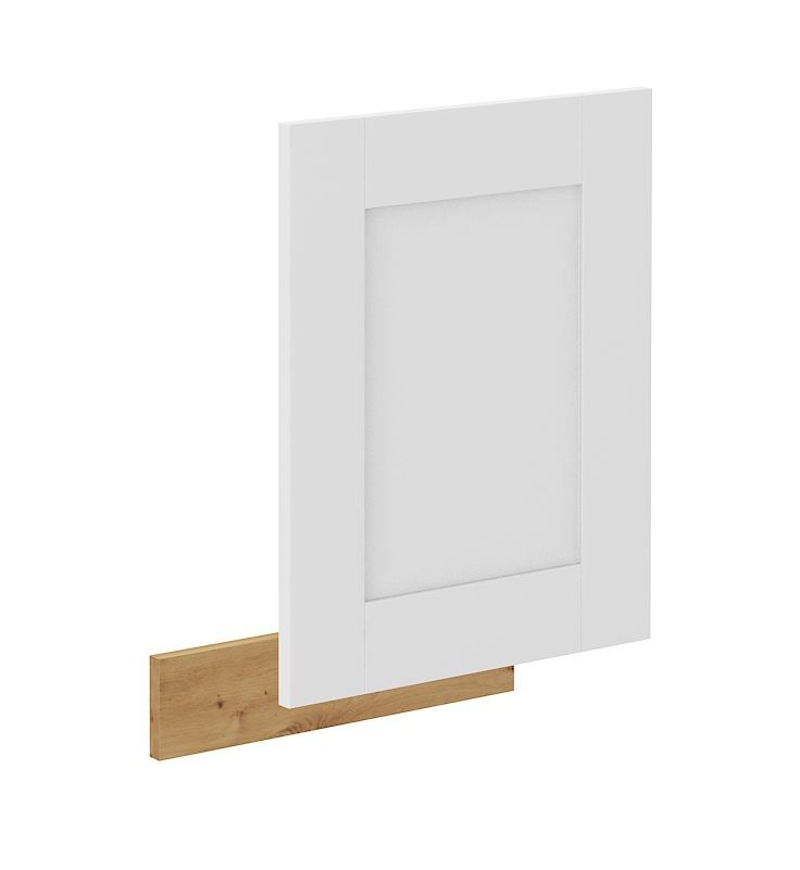 Indaplovės priekinė dalis, 45 cm, atvira panelė, Luna balta/artisan ZM, 570x446