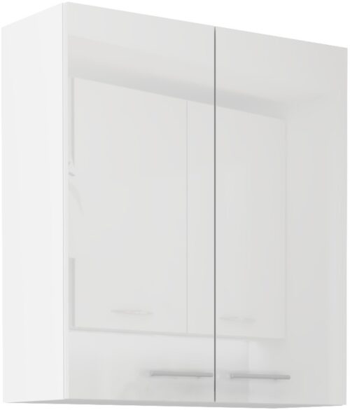 Viršutinė spintelė 80 cm Lara White 80 G-90 2F