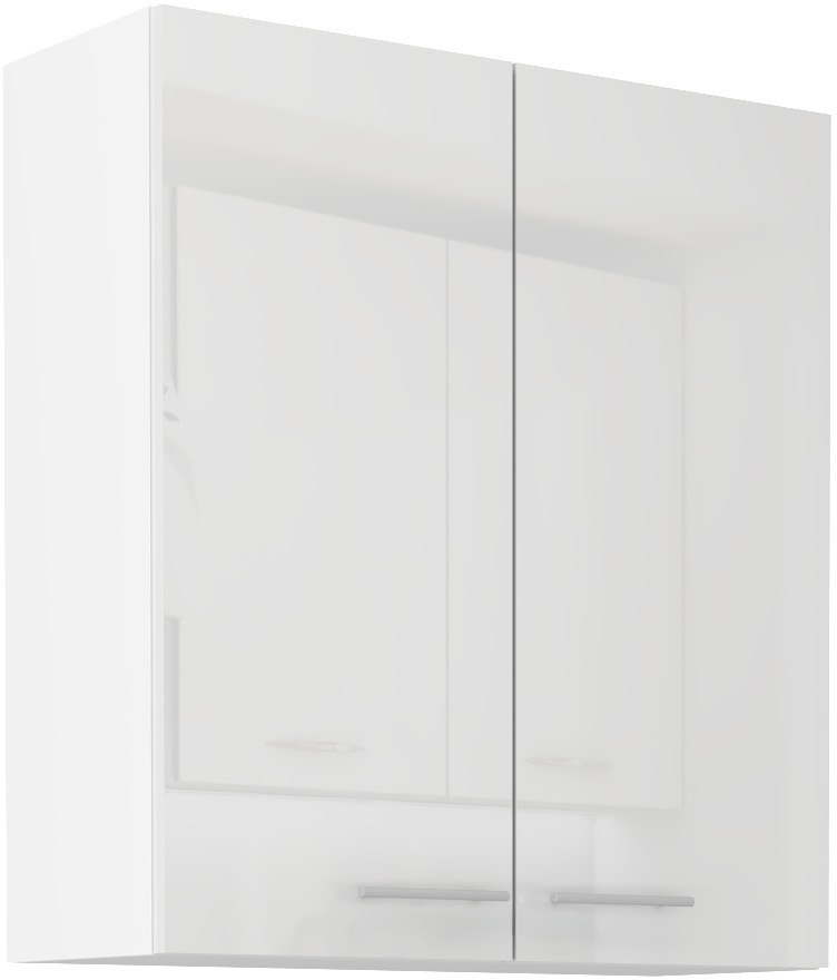 Viršutinė spintelė 80 cm Lara White 80 G-90 2F