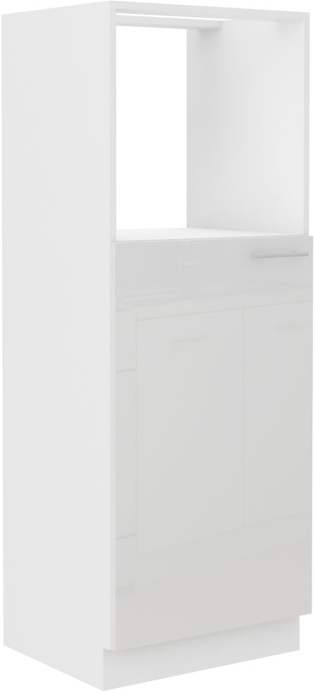 Žema spintelė su 60 cm orkaite Lara White 60 DKPL-162 1F BB