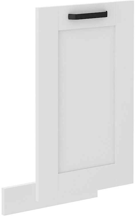 Indaplovės priekinė dalis, 45 cm, dengta panelė, Luna white, ZM, 713x446