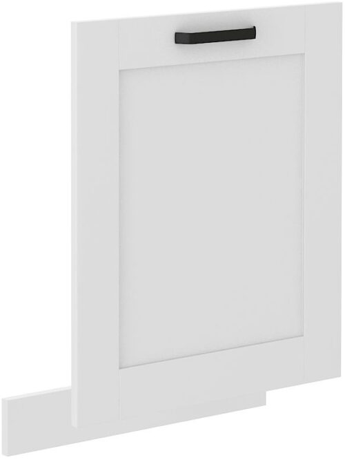 Indaplovės priekinė dalis, 60 cm, dengta panelė, Luna white, ZM, 713×596