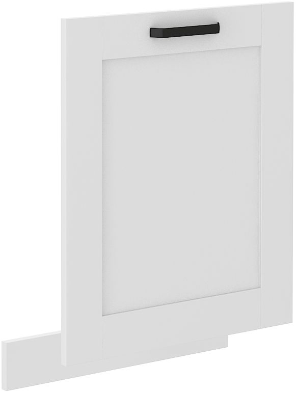 Indaplovės priekinė dalis, 60 cm, dengta panelė, Luna white, ZM, 713x596