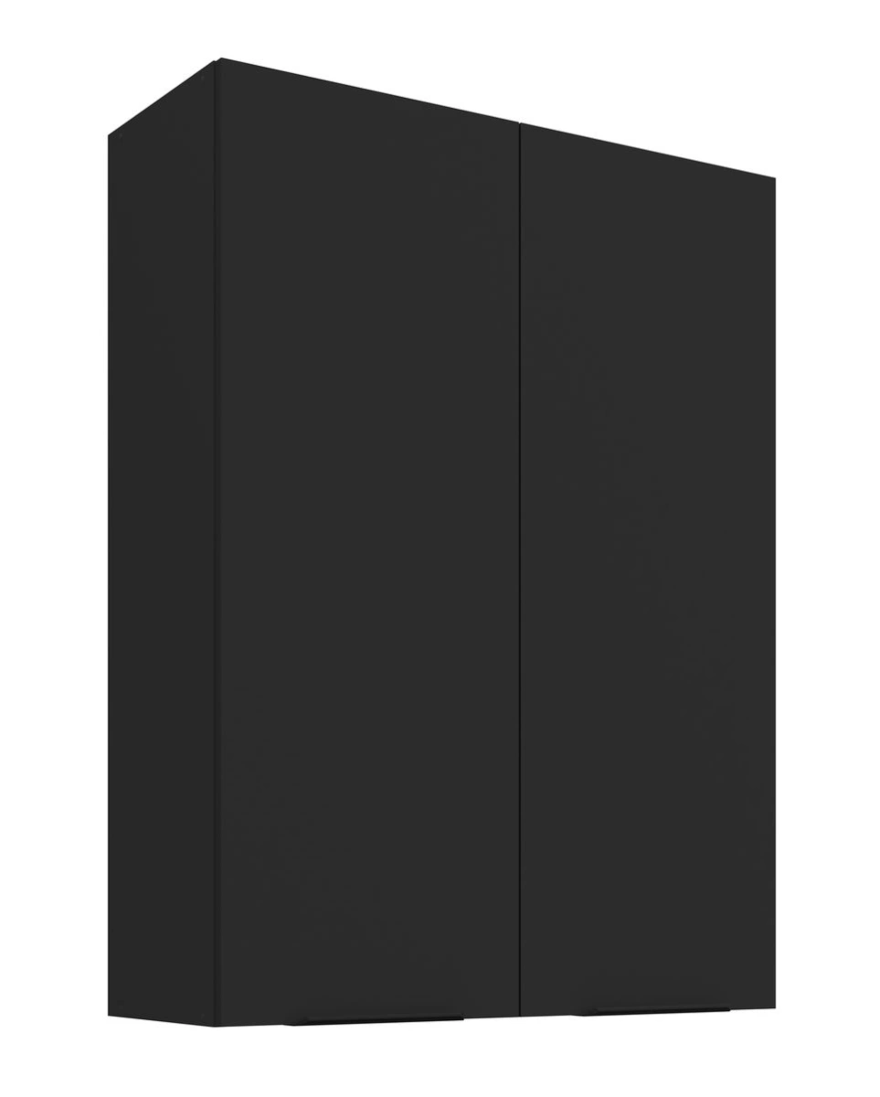 Viršutinė spintelė 80 cm Siena juoda matinė 80 G-108 2F