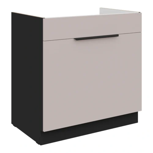 Apatinė spintelė 80 cm, kriauklė, stalčius Arona 80 ZL 1S BB PREMIUM BOX