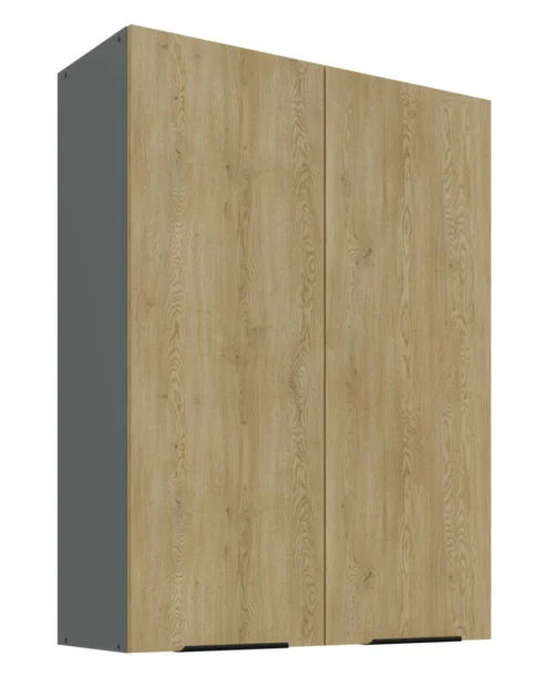 Viršutinė spintelė 80 cm Cremona antracito spalvos 80 G-108 2F