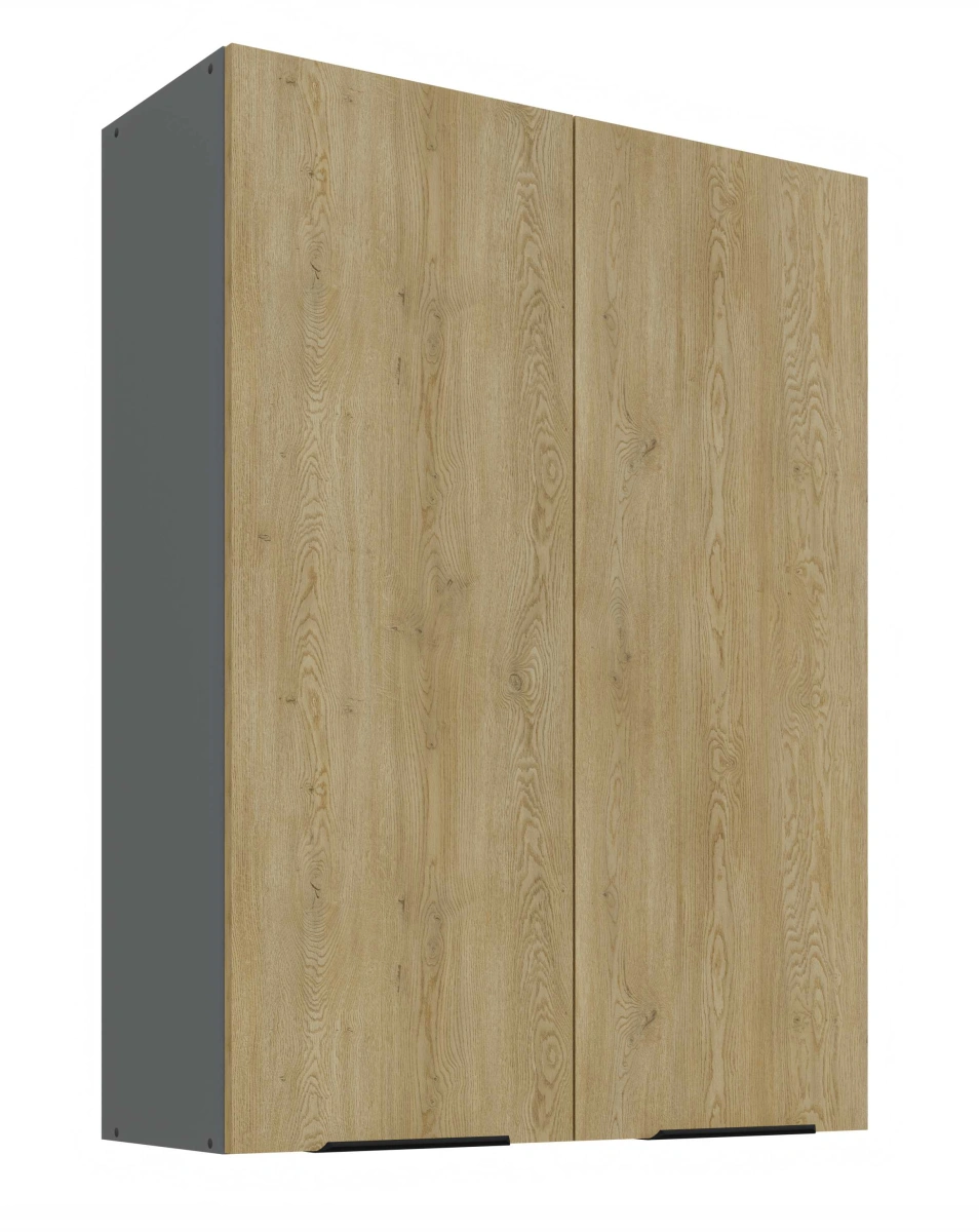 Viršutinė spintelė 80 cm Cremona antracito spalvos 80 G-108 2F