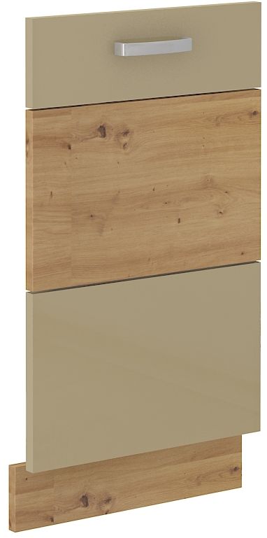 Indaplovė su priekiu uždengta danga 45 cm ZM 713x446 Artisan kapučino blizgi spalva