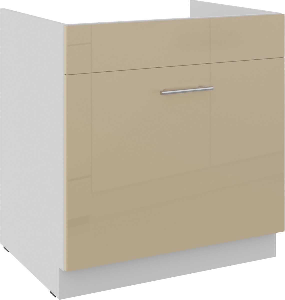 Apatinė spintelė 80 cm, kriauklė, stalčius Lara Cappucino 80 ZL 1S BB PREMIUM BOX