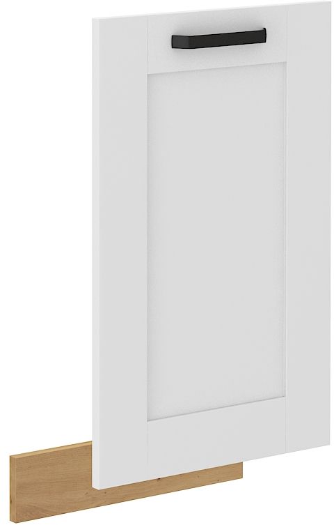 Indaplovės priekinė dalis, 45 cm, dengta panelė, Luna balta/artisan, ZM, 713x446